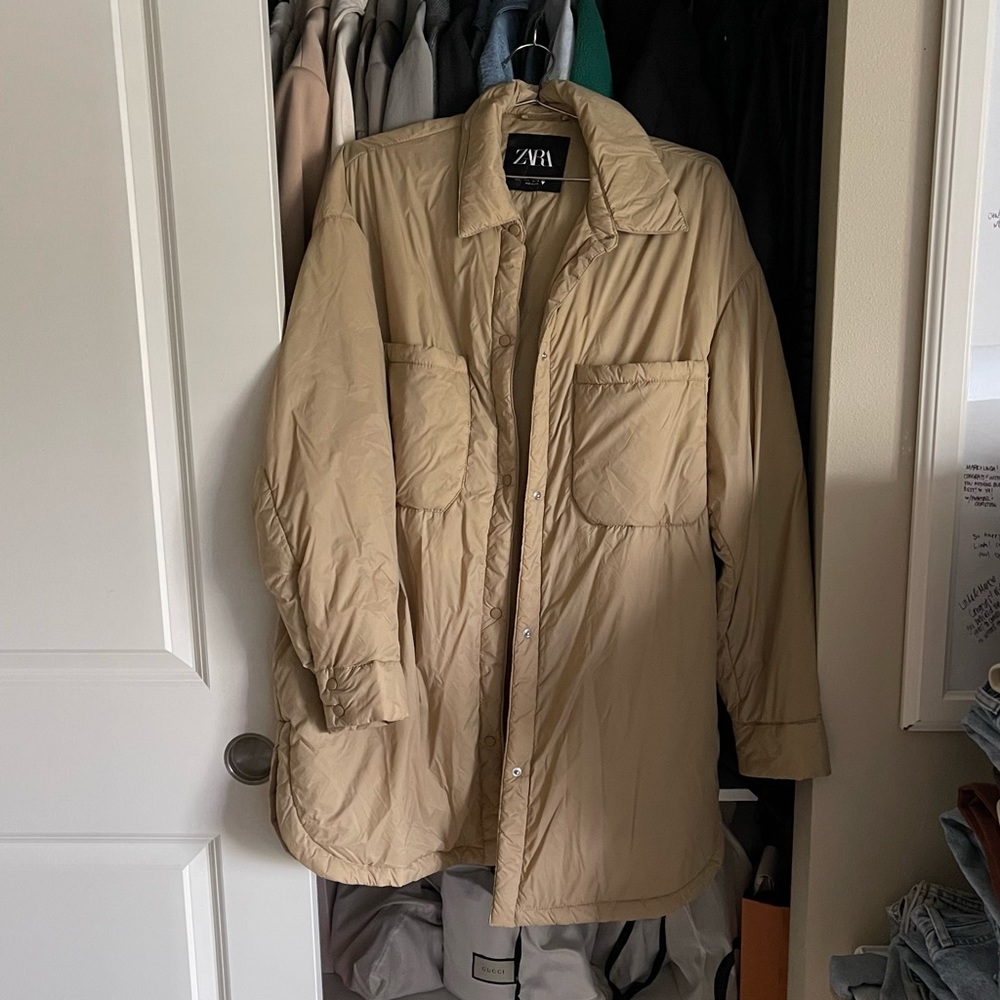 Zara water resistant jacket